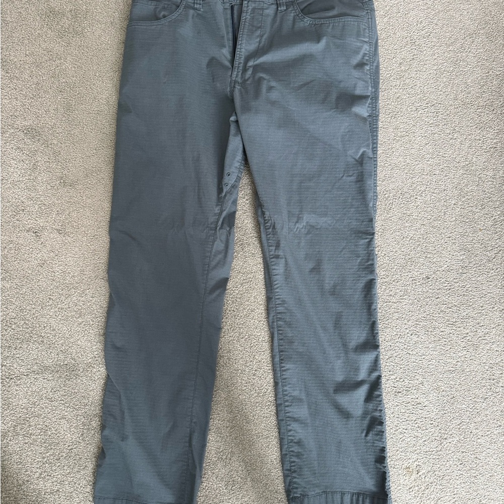 Prana Slate Blue Slim Fit Pants